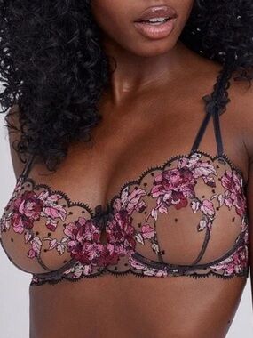 For Love & Lemons Floral Print Bra Size XS